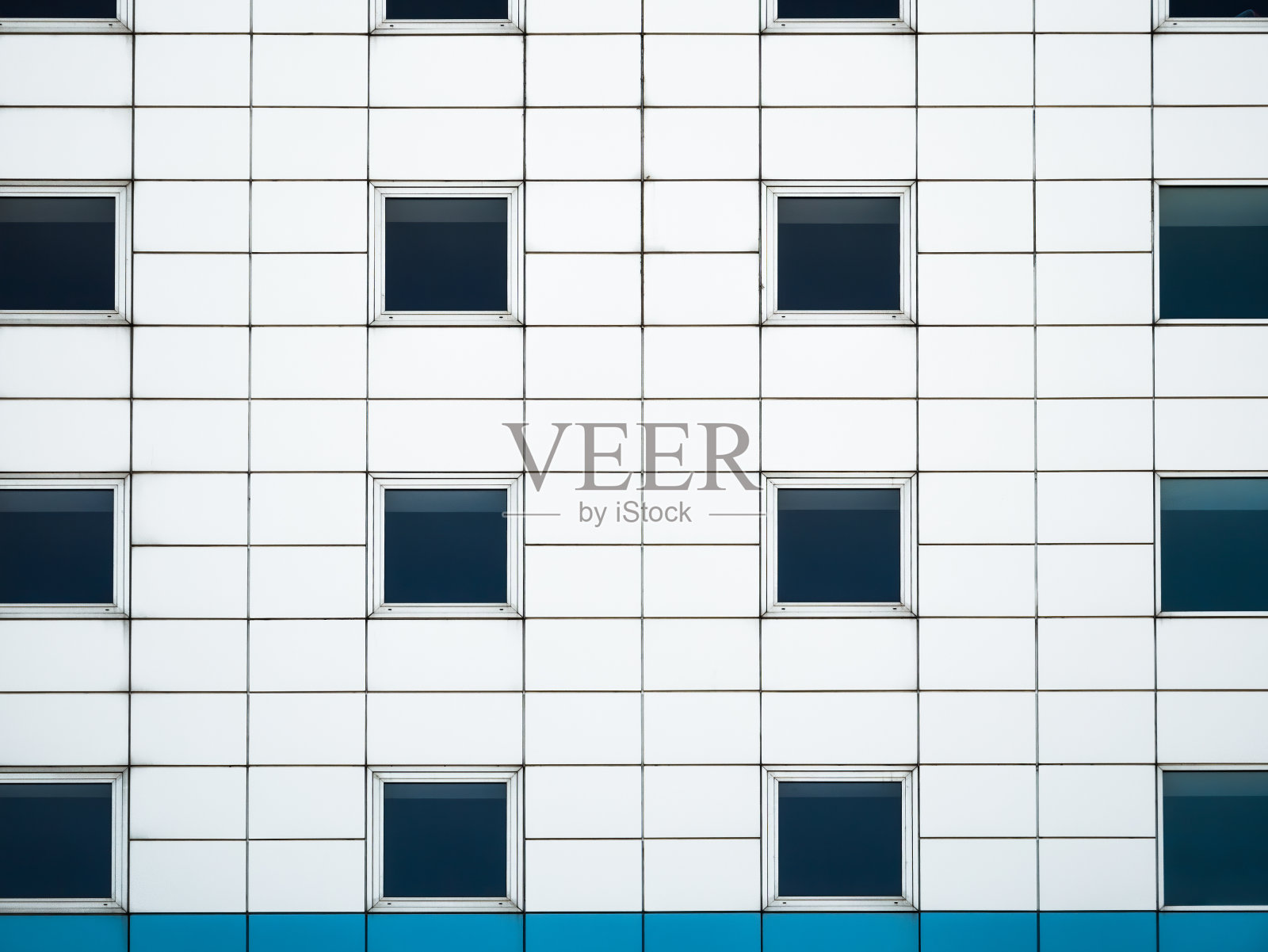 现代建筑无缝模式。照片摄影图片