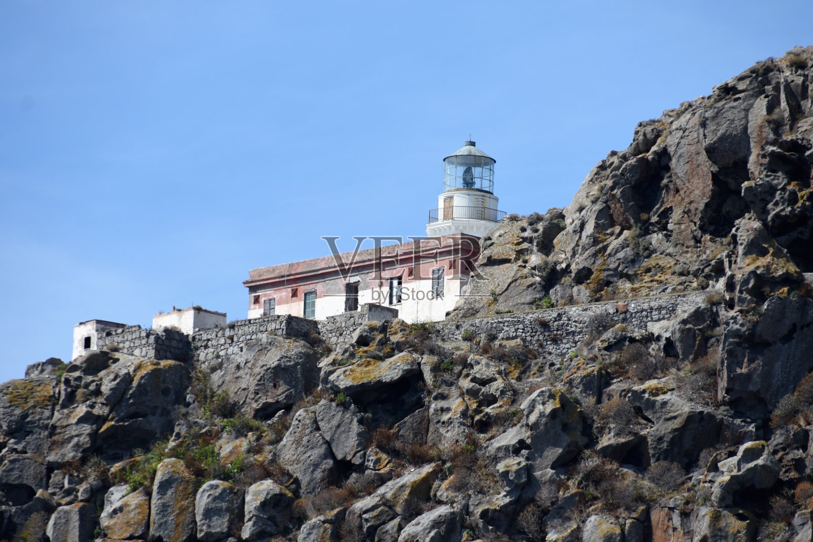庞赞群岛的一个岛屿照片摄影图片