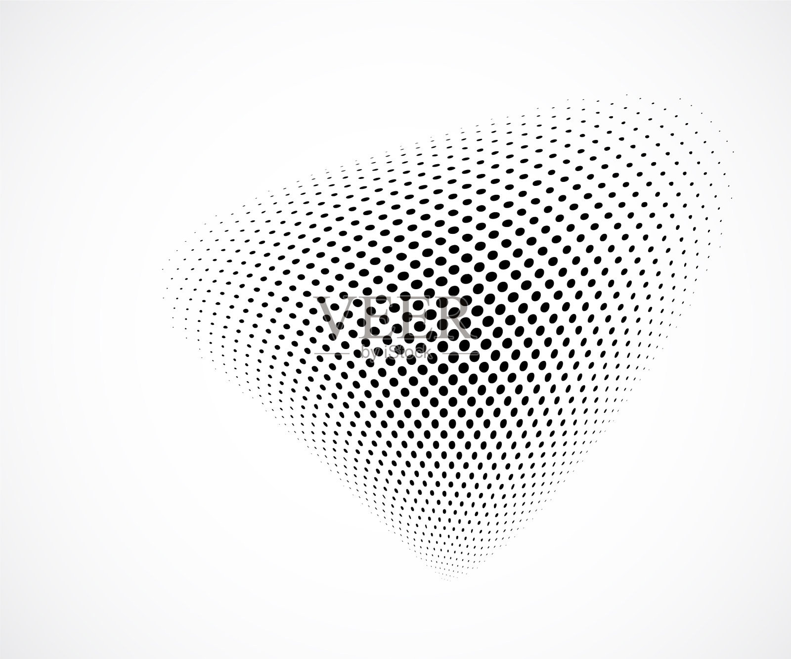 半色调虚线抽象背景圆形插画图片素材