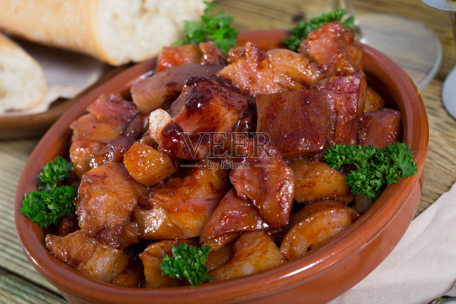 卤肉鼻子照片摄影图片