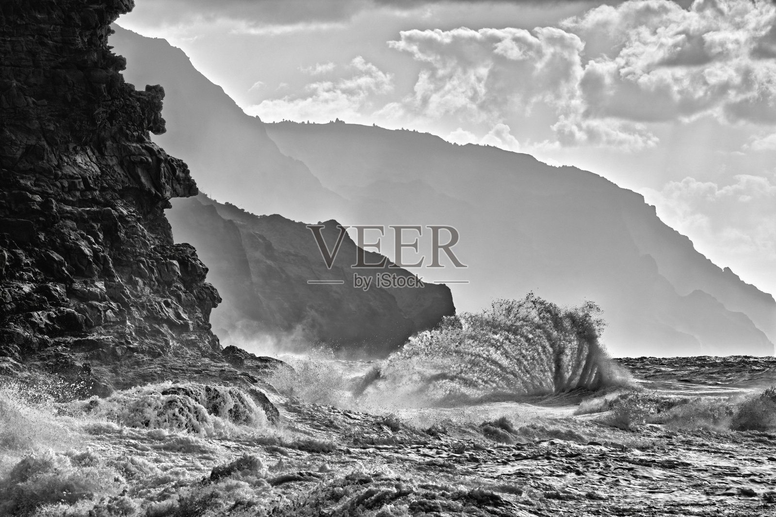夏威夷考艾岛照片摄影图片