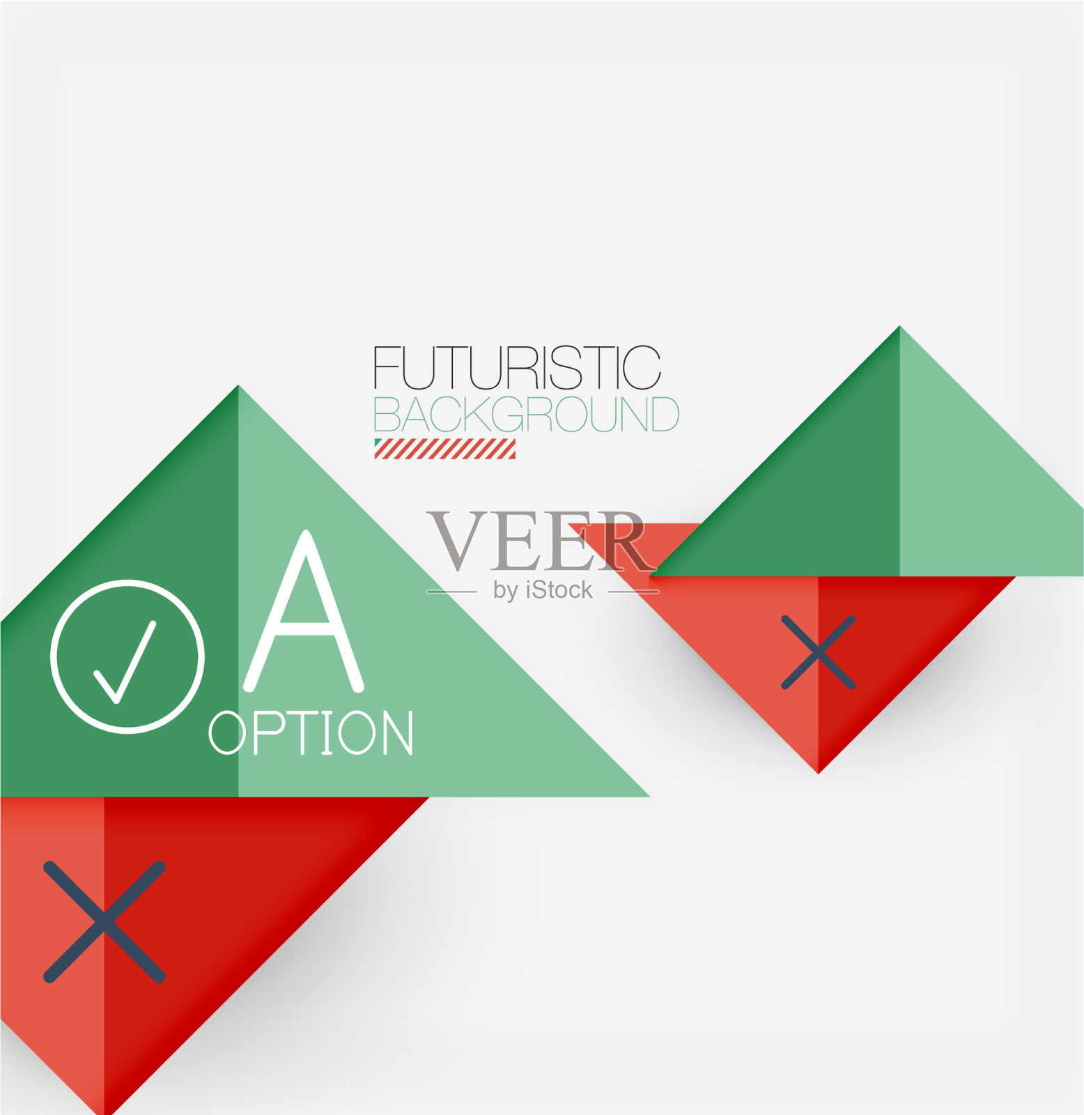 抽象背景几何业务插画图片素材