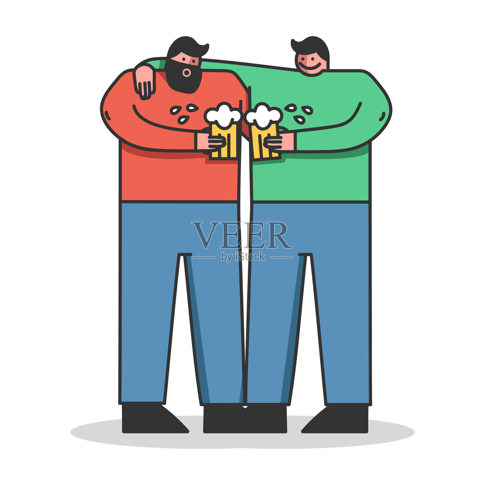 酒精中毒的概念是喝酒醉酒设计元素图片