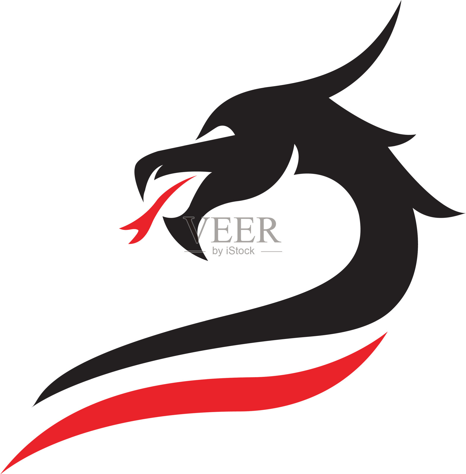 龙图标设计元素图片