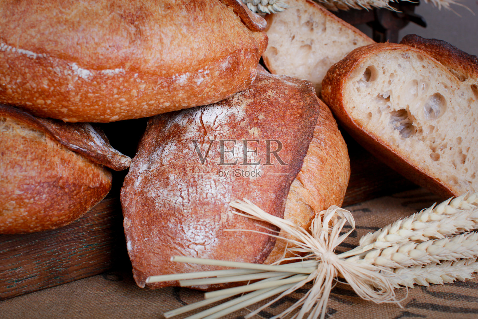 法国面包店照片摄影图片