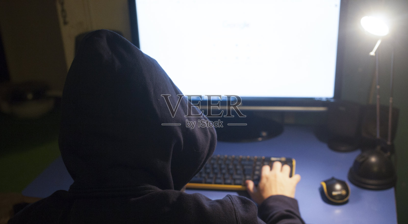 电脑黑客照片摄影图片