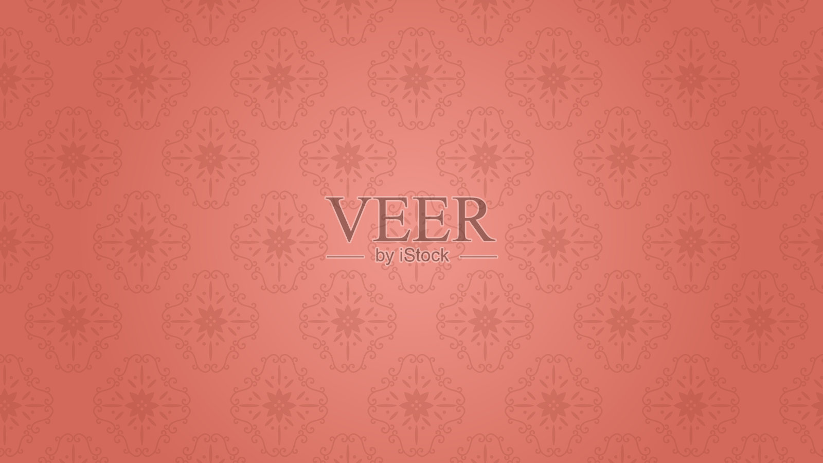 大马士革图案背景粉红色插画图片素材