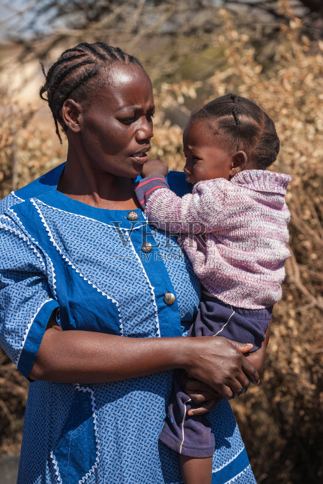 非洲的母亲照片摄影图片