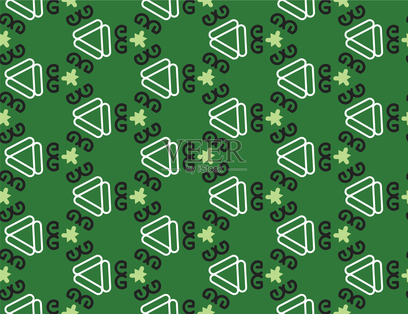 无缝几何图案纹理或背景插画图片素材