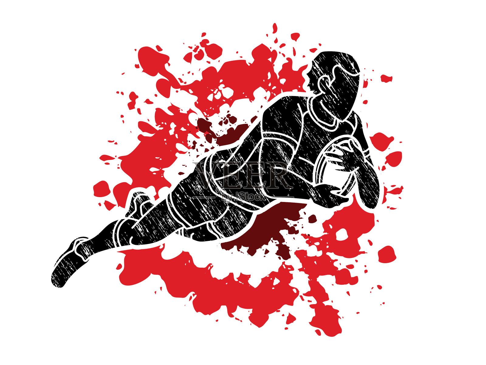 Rugplayers动作卡通运动图形设计元素图片