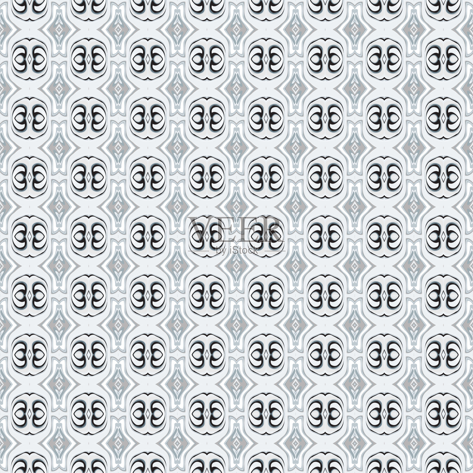 色彩抽象民族无缝图案在涂鸦风格与元素的城市现代风格明亮质量插图为您的设计插画图片素材