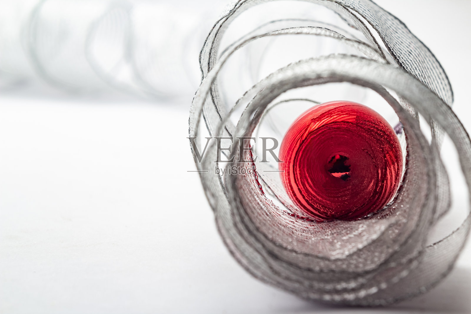 圣诞装饰品。照片摄影图片