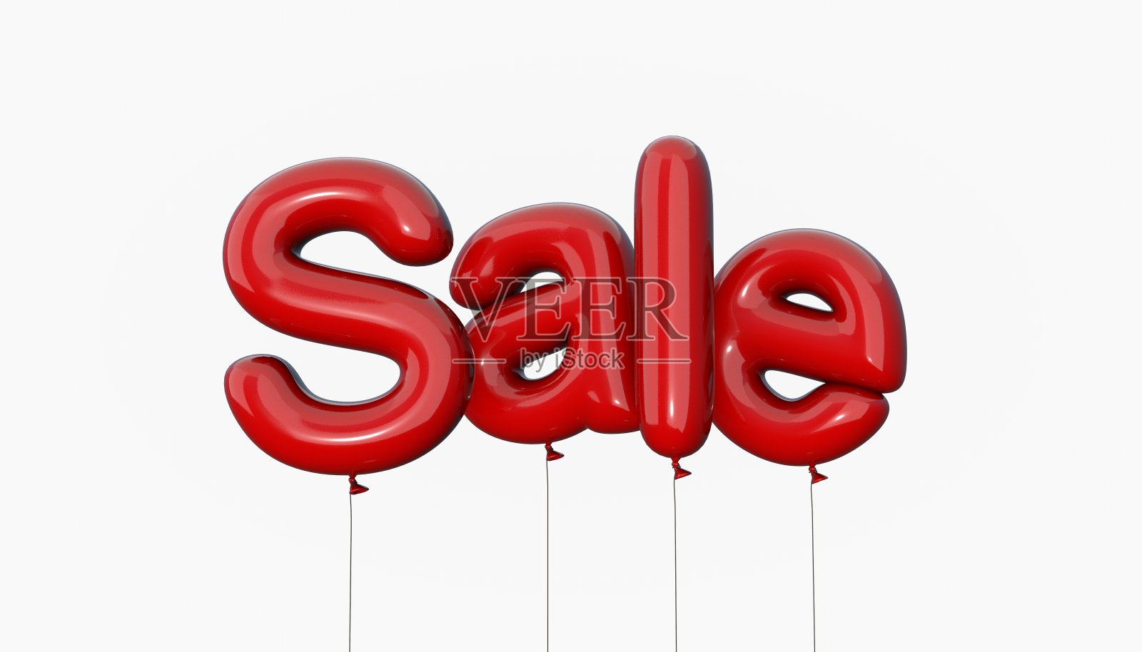 销售模板由红气球照片摄影图片