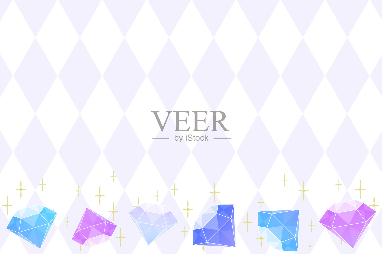 钻石的背景插画图片素材