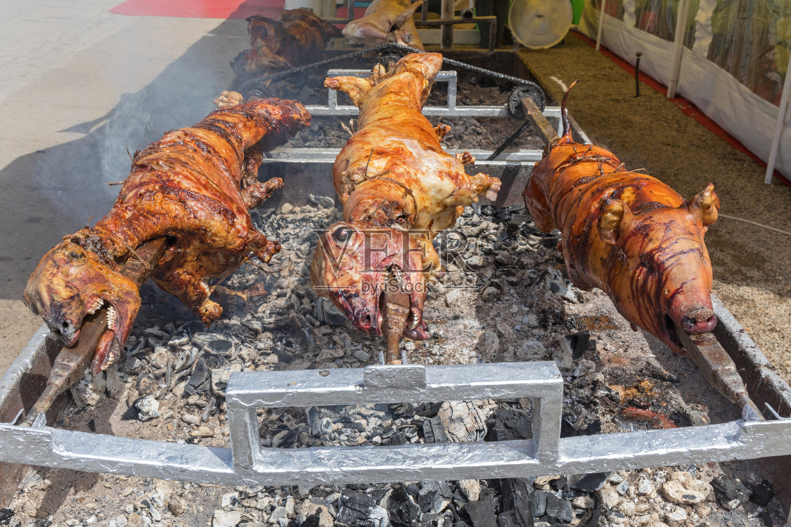 三烤烧烤照片摄影图片