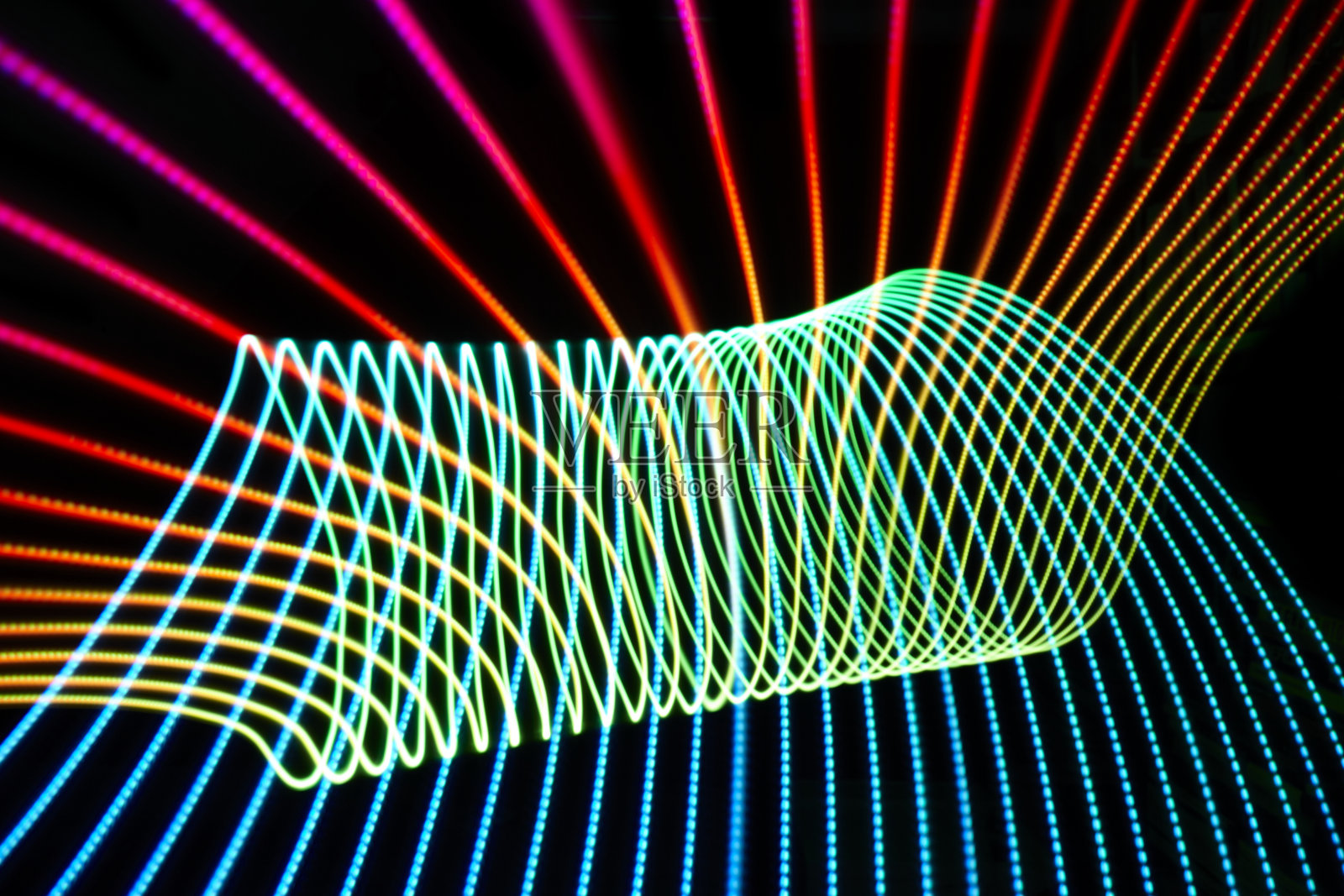 RGB led光画背景照片摄影图片