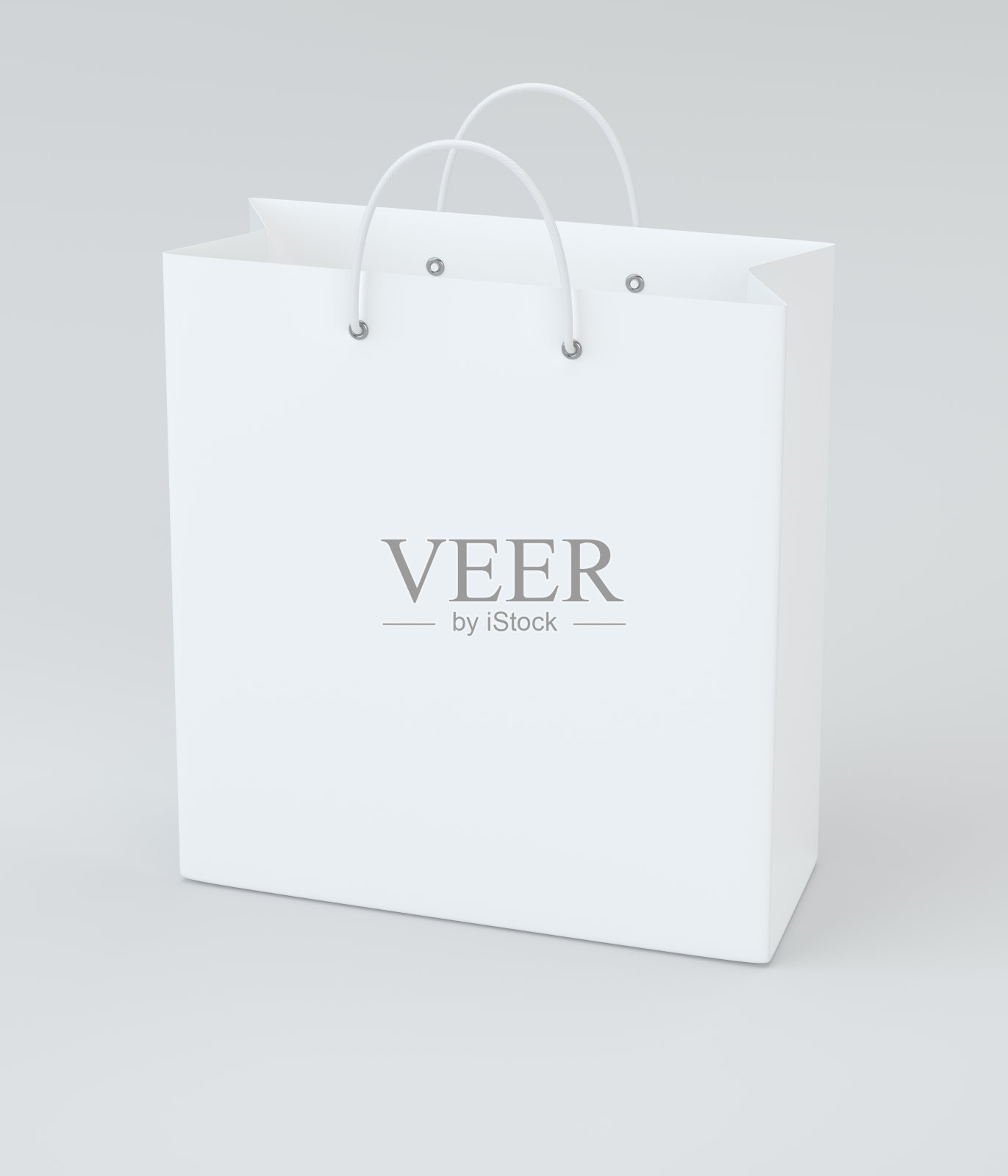 清空购物袋做广告和品牌宣传。3 d演示。照片摄影图片