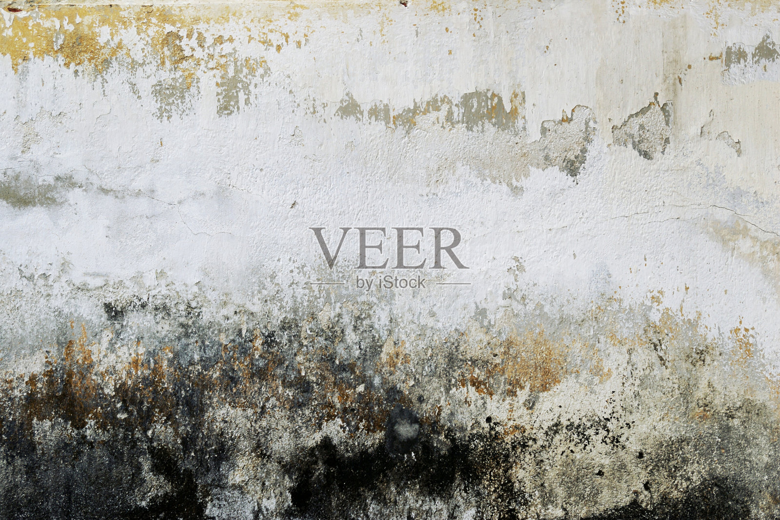 旧的损坏白色石膏墙纹理背景照片摄影图片