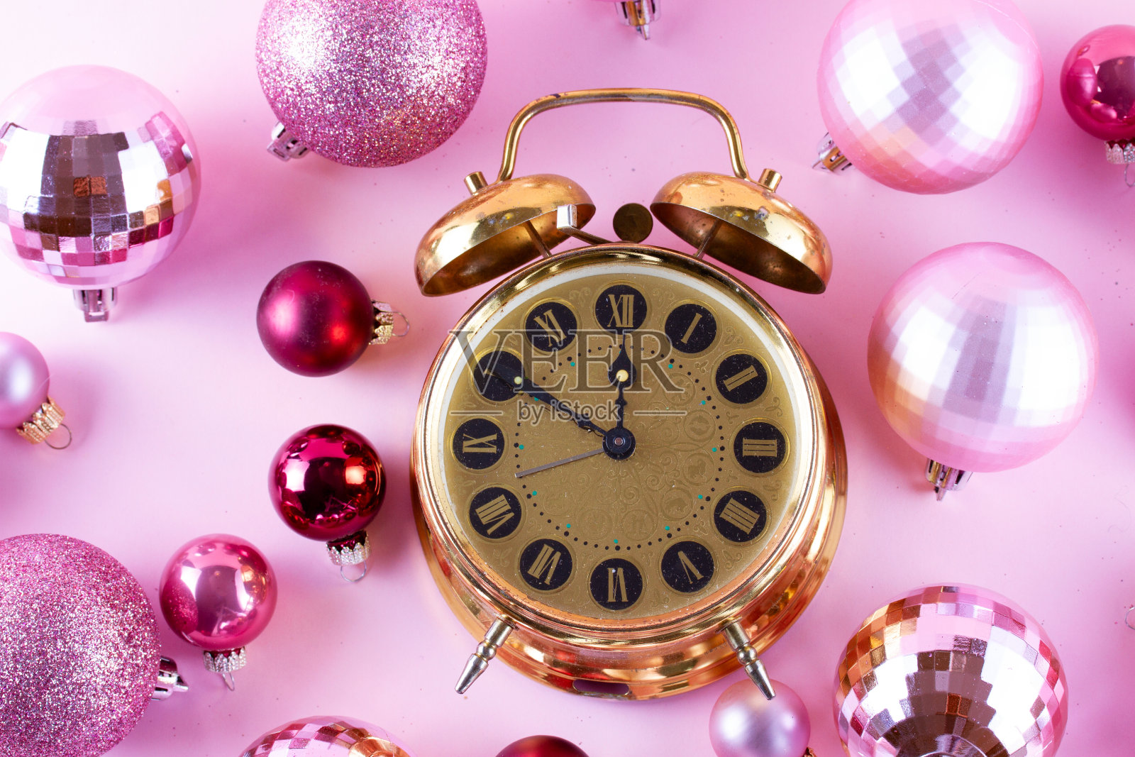 有香槟的圣诞派对照片摄影图片