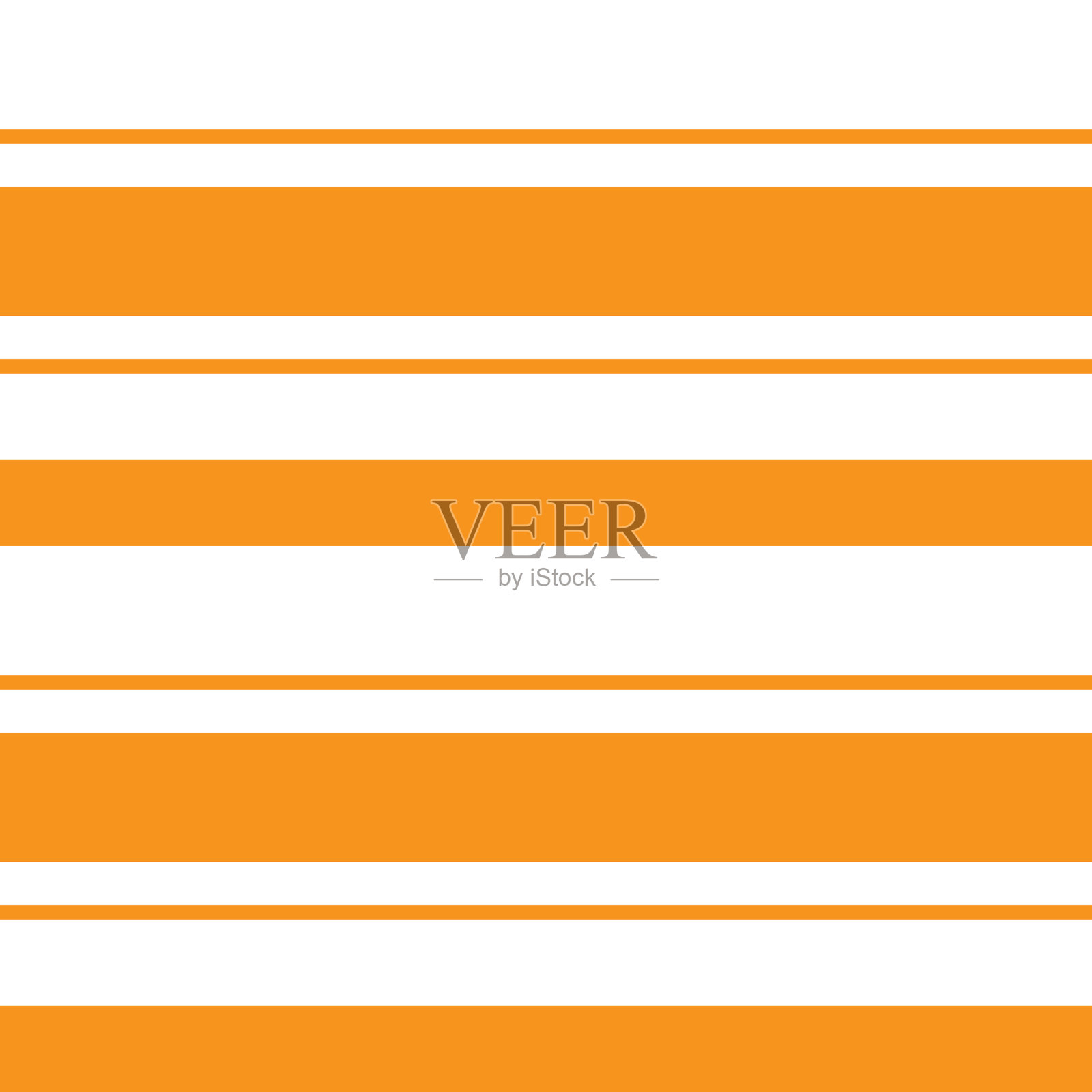 橙色条纹无缝图案背景中插画图片素材