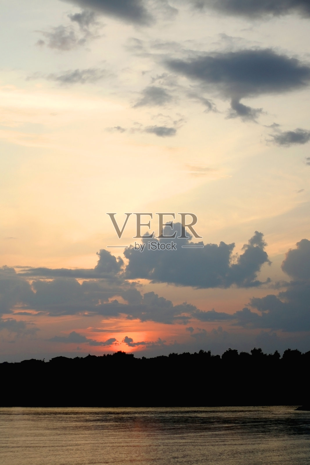 美丽的日落照片摄影图片