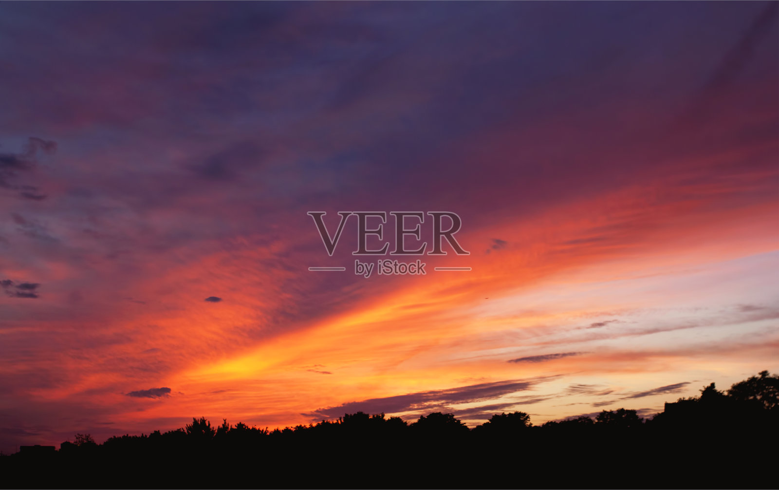 多伦多的夕阳照片摄影图片