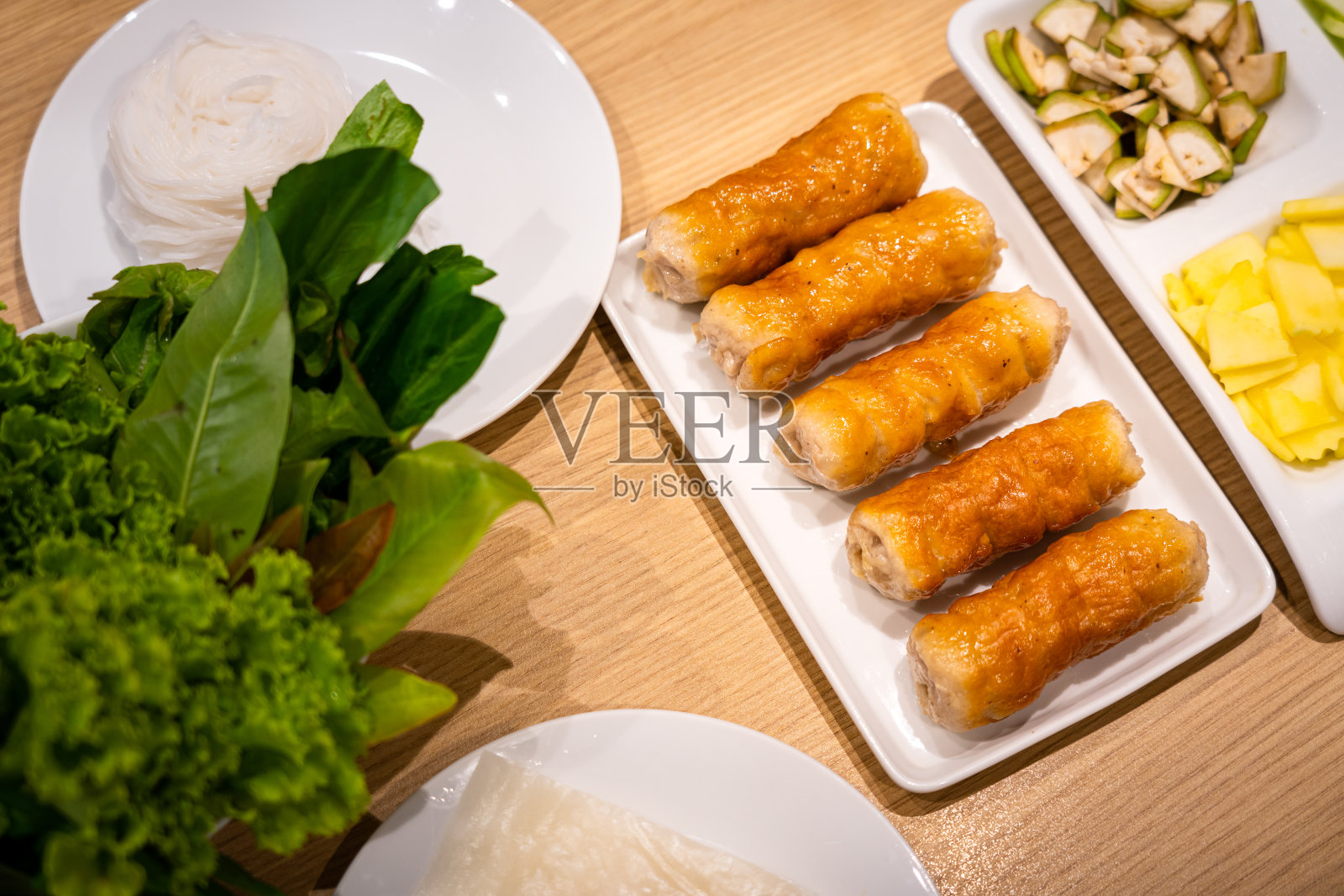“Nham due”或“Nam Nuang”——越南食物。照片摄影图片
