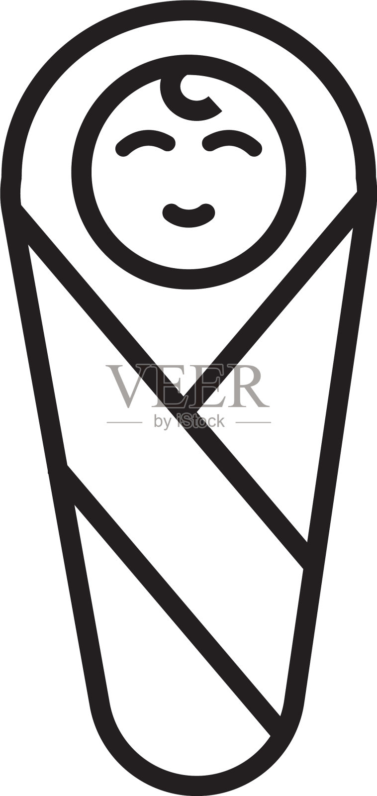 巴伯恩图标设计模板孤立设计元素图片