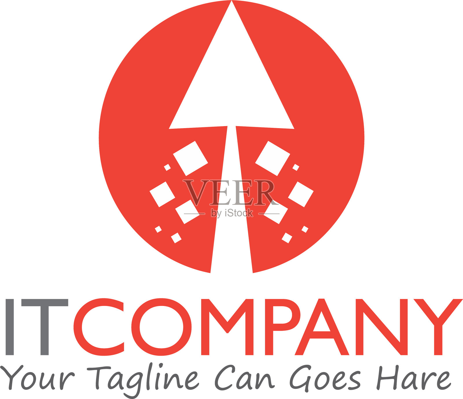 它相关的公司标志设计模板插画图片素材