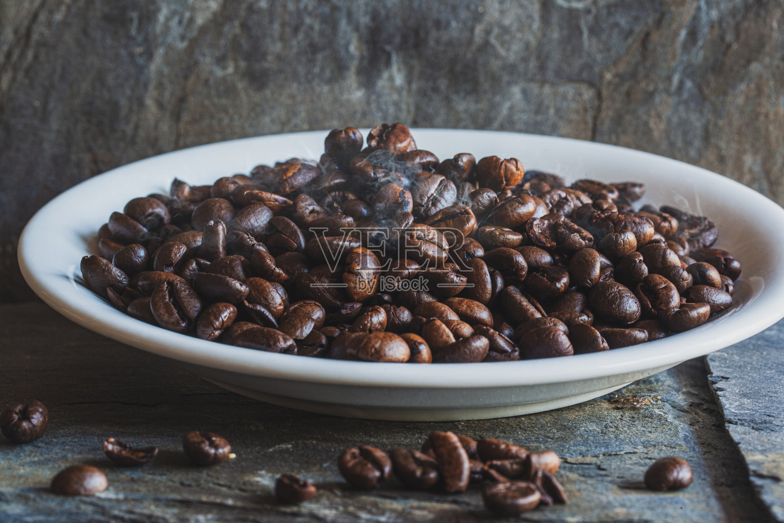 烤咖啡豆照片摄影图片