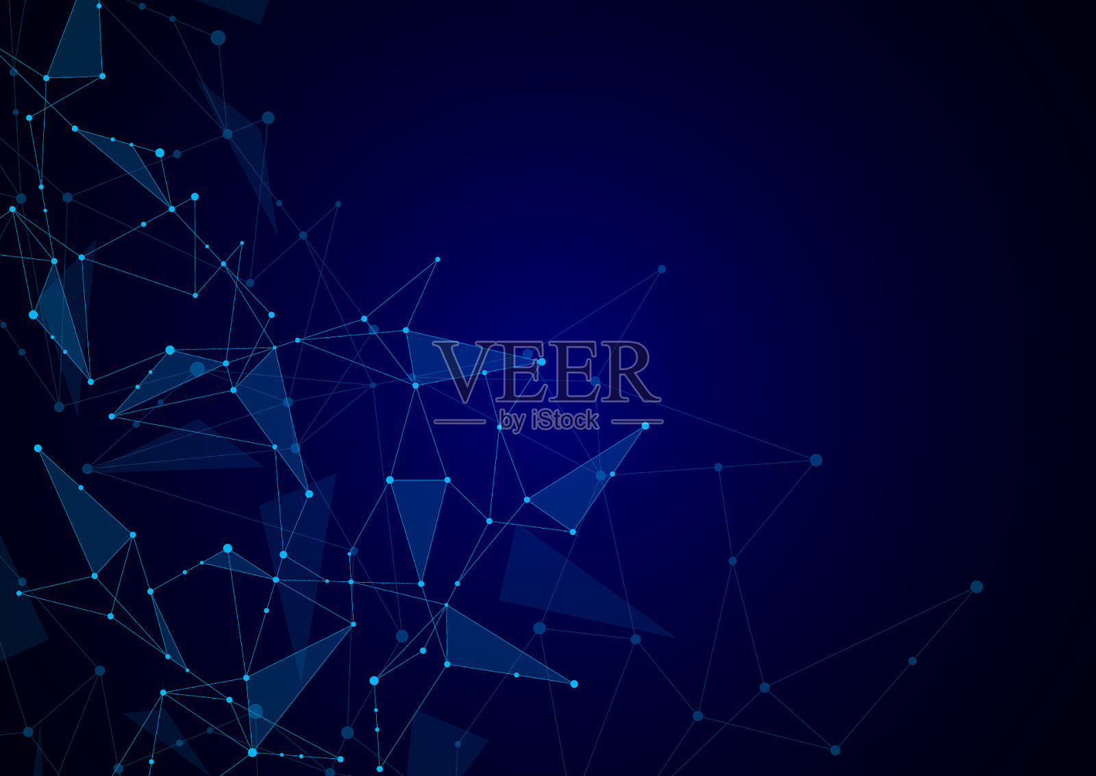 用线和点抽象连接背景插画图片素材