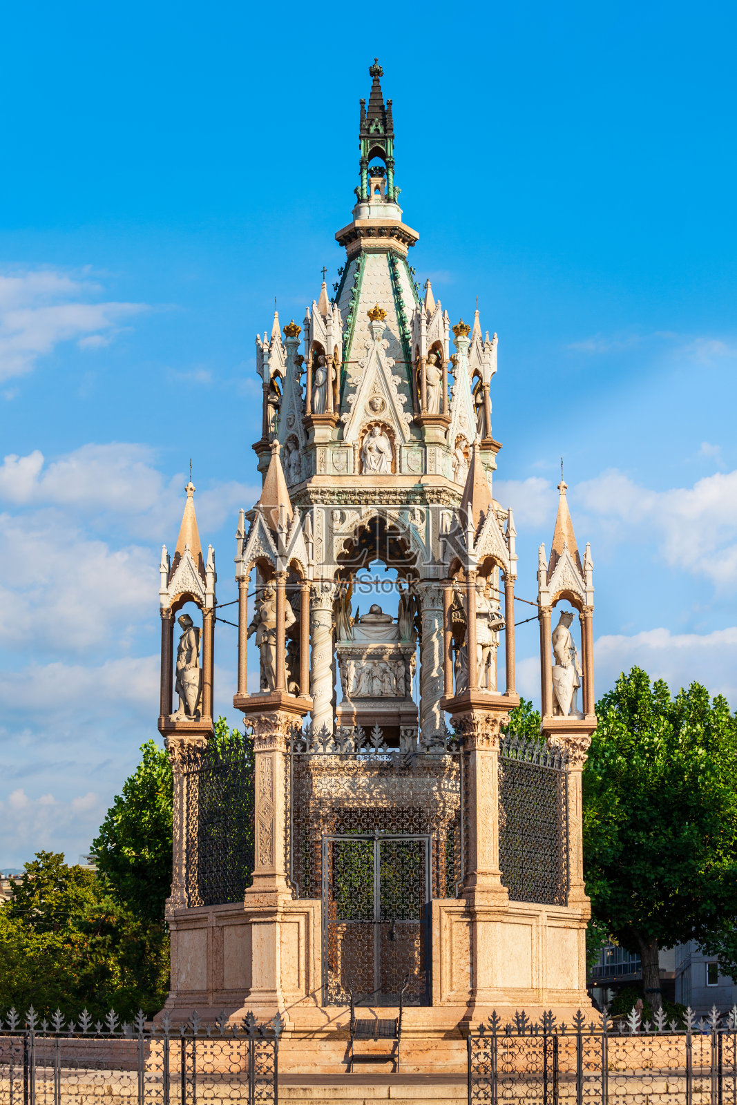 不伦瑞克纪念碑，日内瓦照片摄影图片