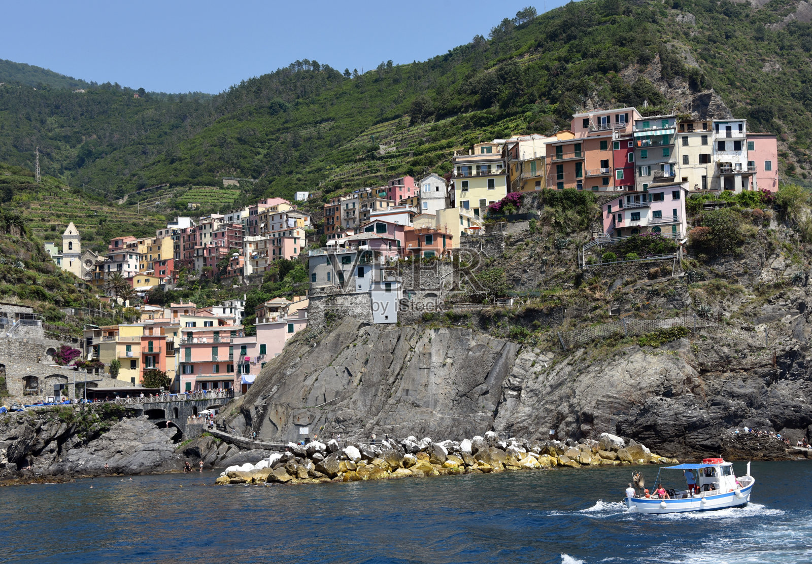 意大利五泰拉村照片摄影图片