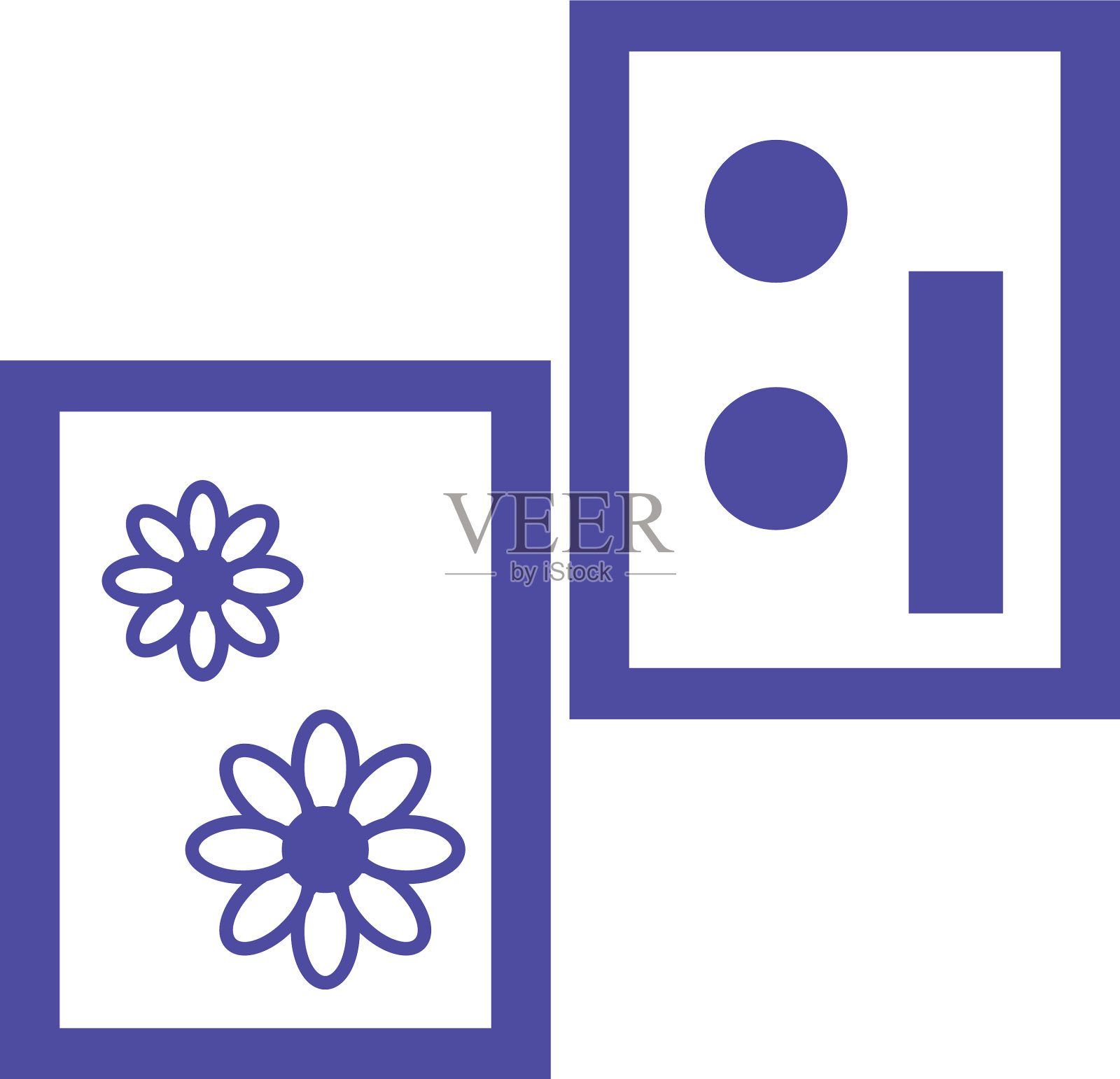 画艺术墙装饰孤立图标设计插画图片素材