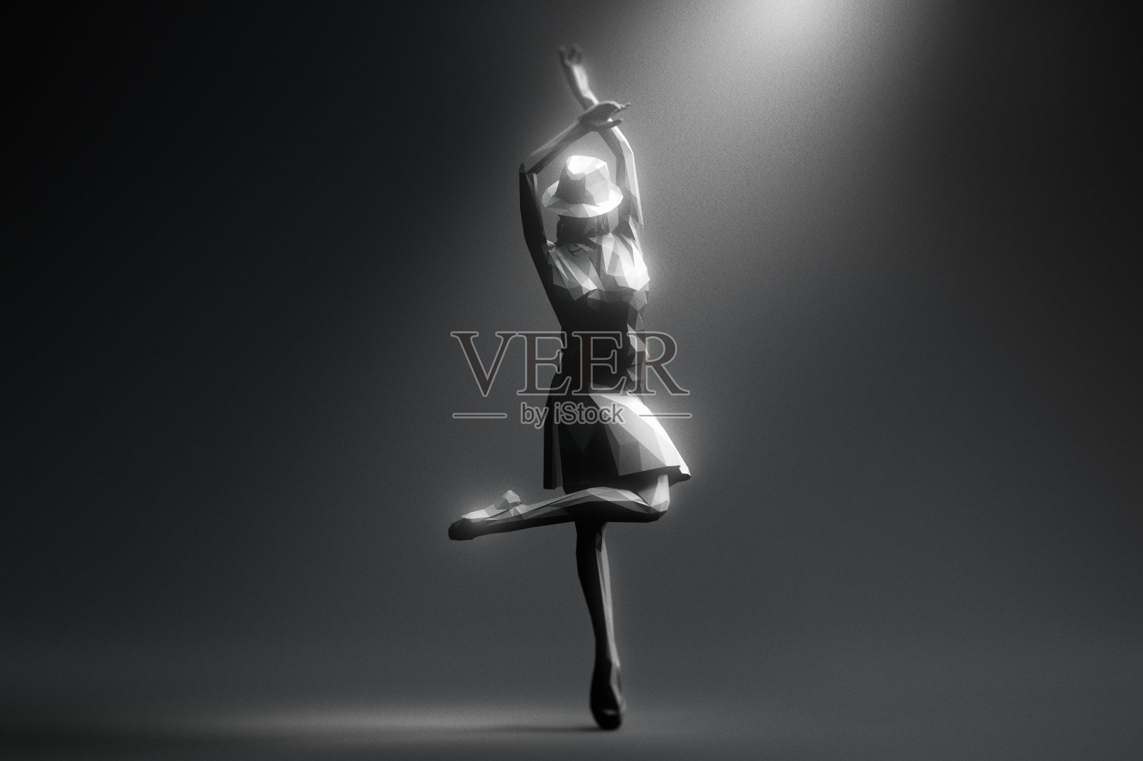 女人跳舞的姿势照片摄影图片