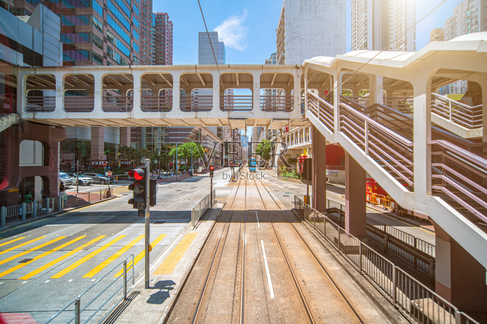 香港湾仔的街景照片摄影图片