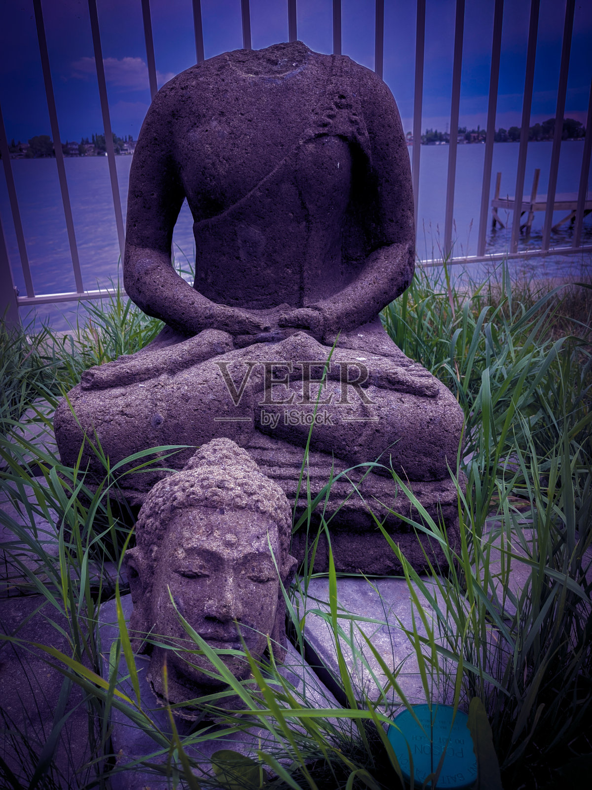 无头佛照片摄影图片