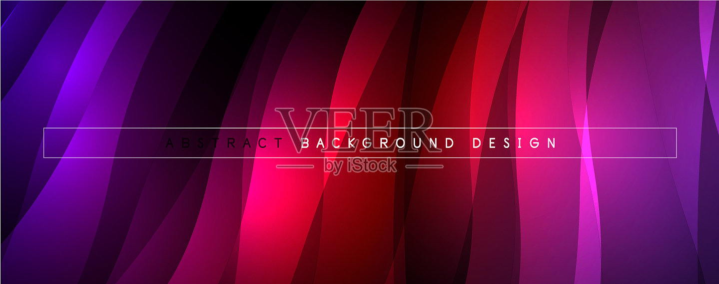 时尚简单的流体色彩渐变抽象插画图片素材