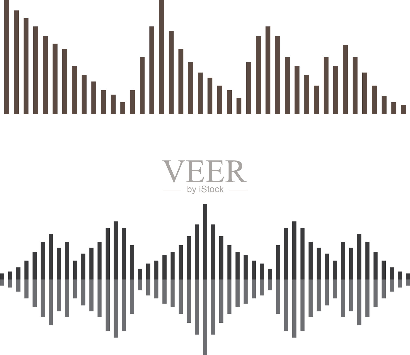 声波图标插画图片素材