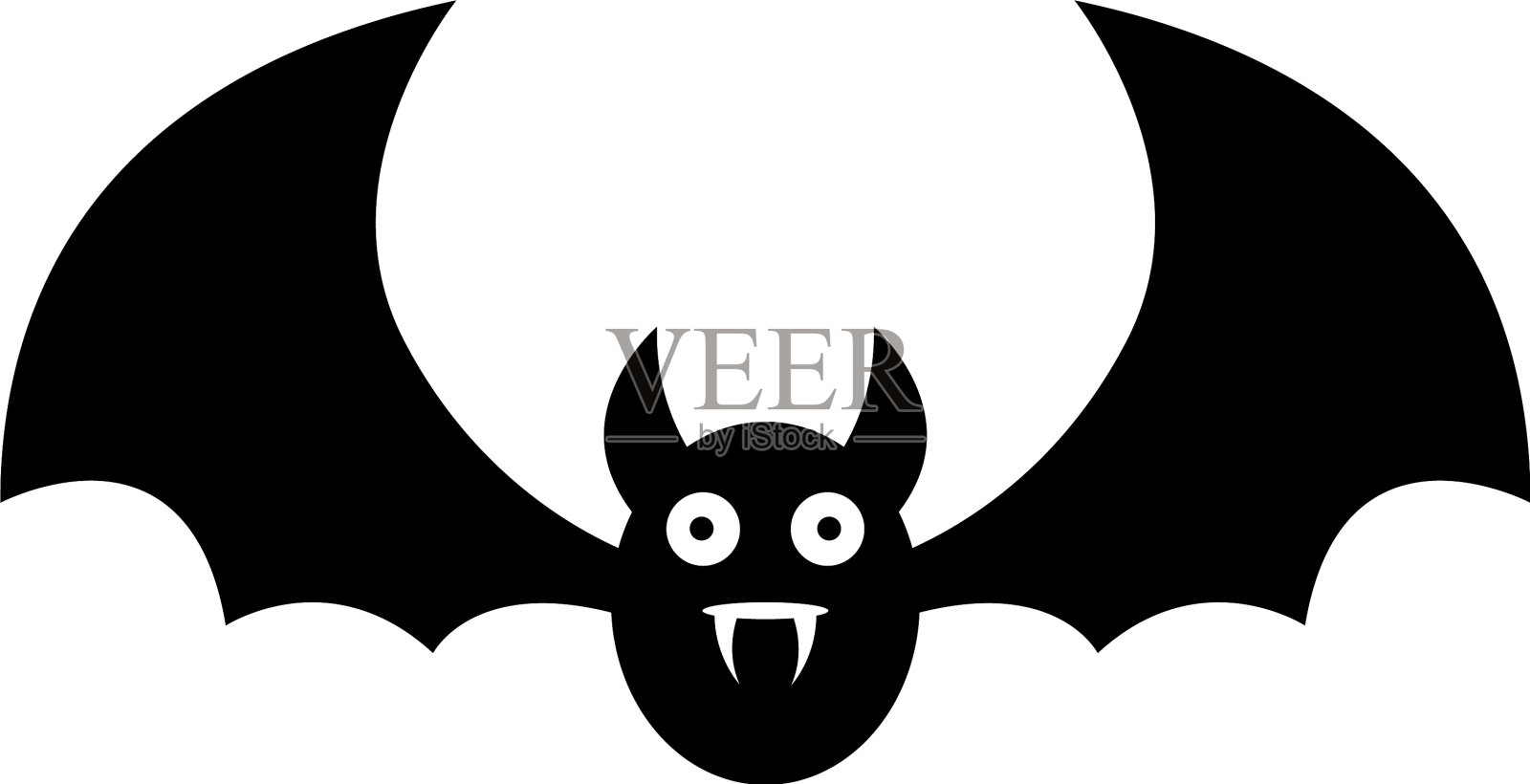 蝙蝠标志图标设计元素图片