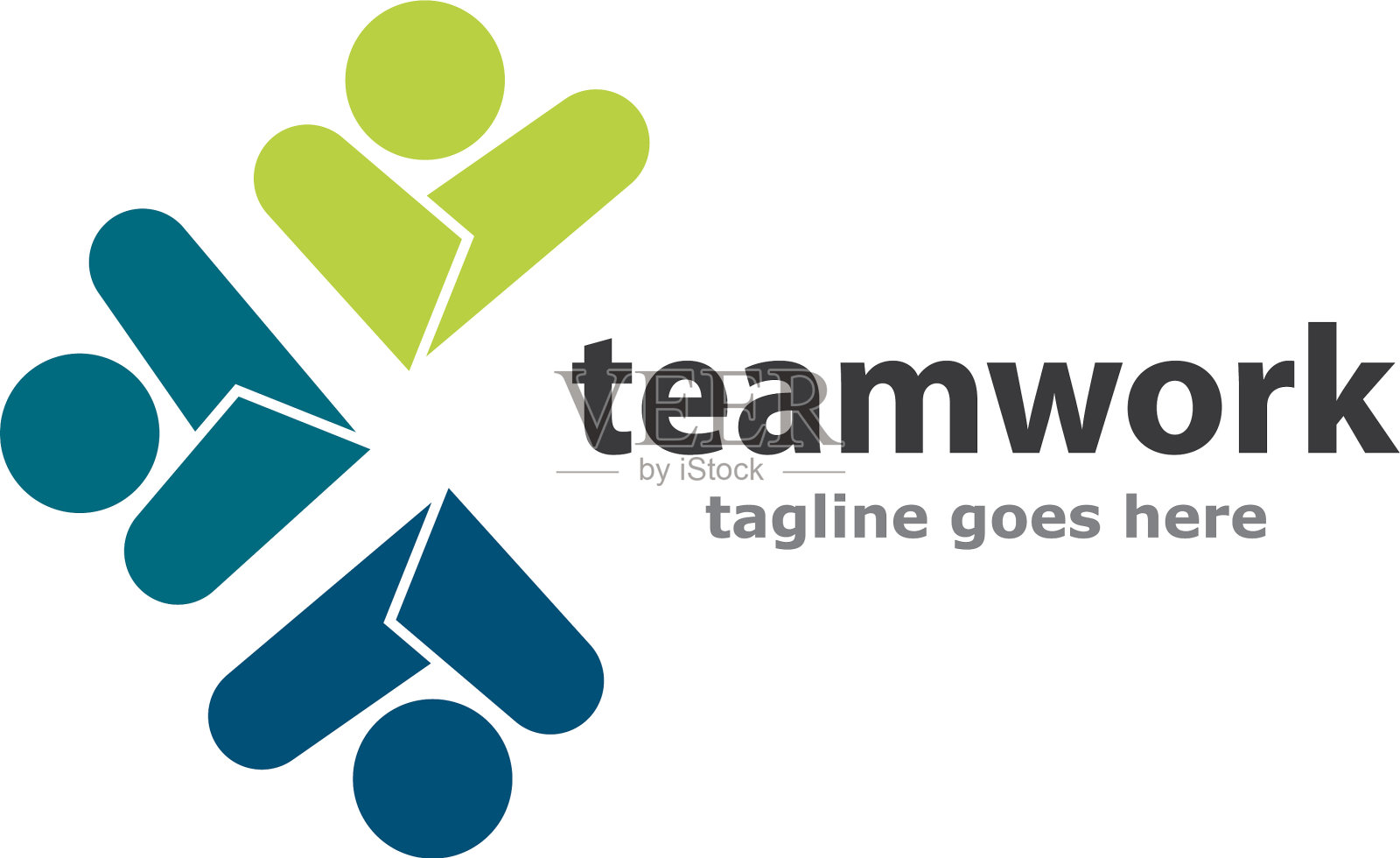 业务团队的图标插画图片素材