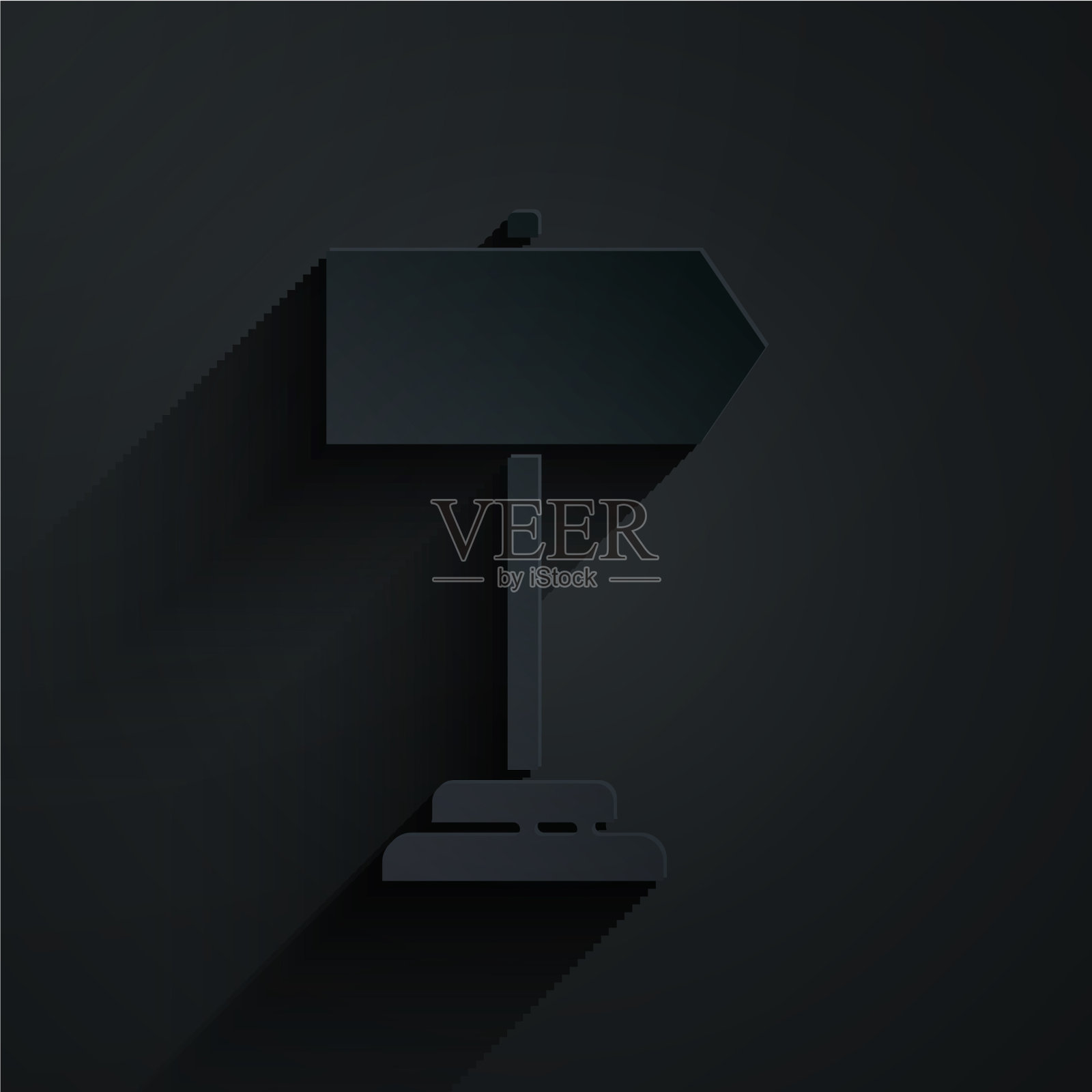 剪纸剪纸道路交通标志路标图标插画图片素材