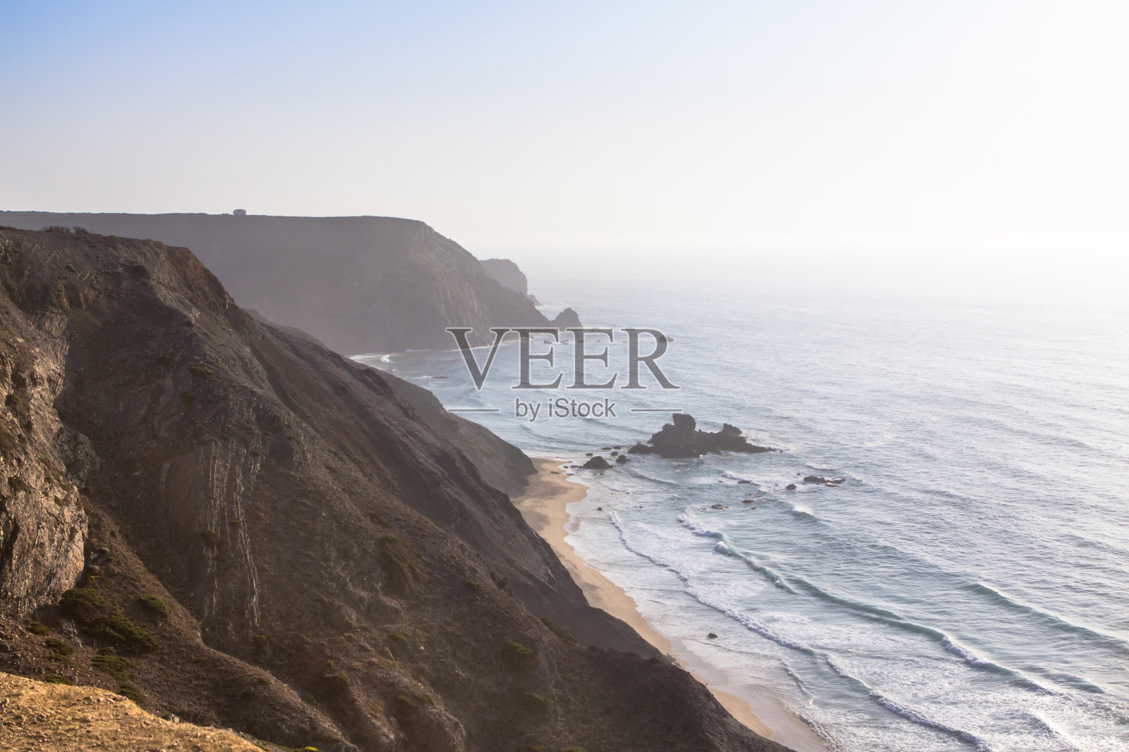 葡萄牙阿尔加维科多马海滩照片摄影图片