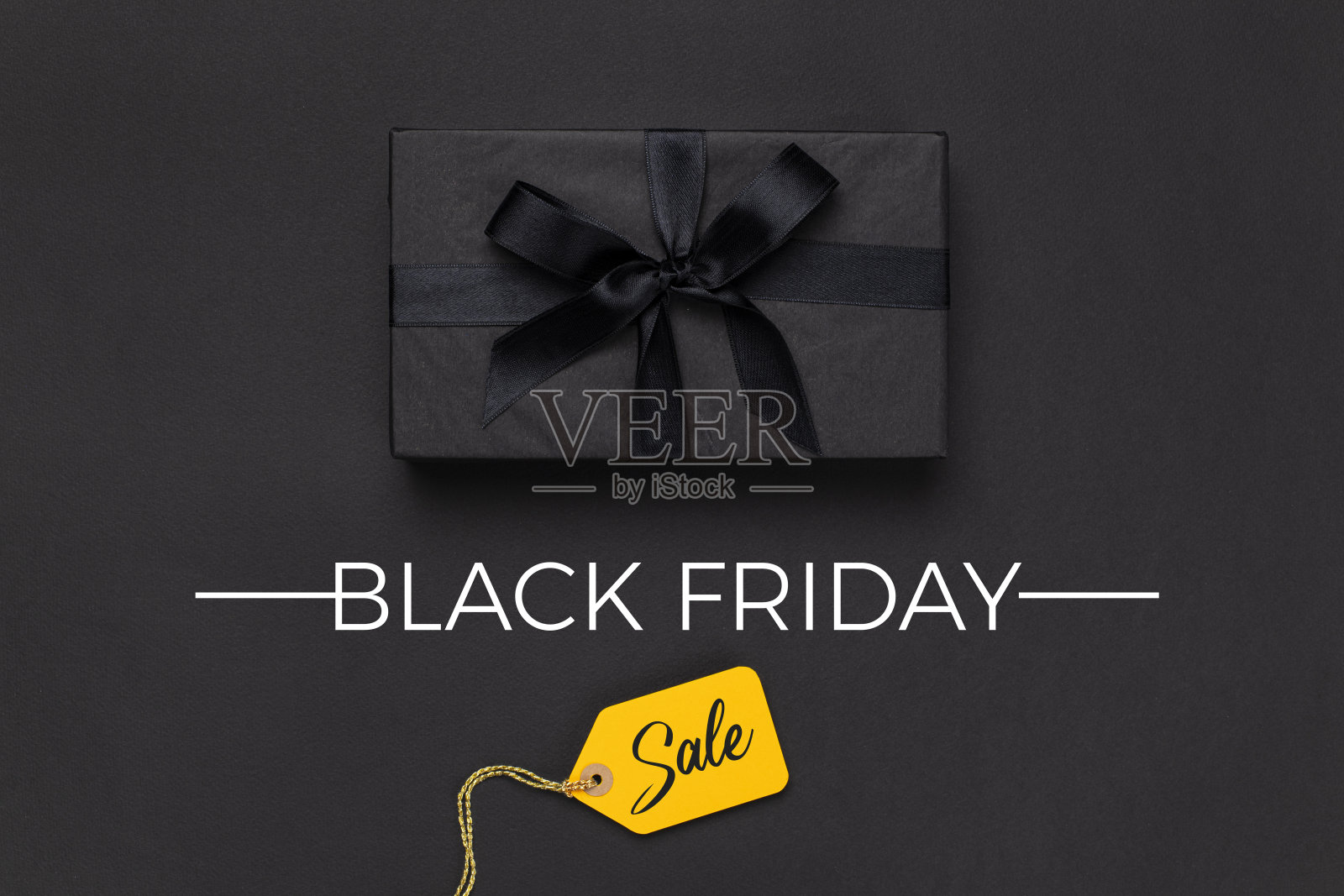 黑色星期五礼盒照片摄影图片