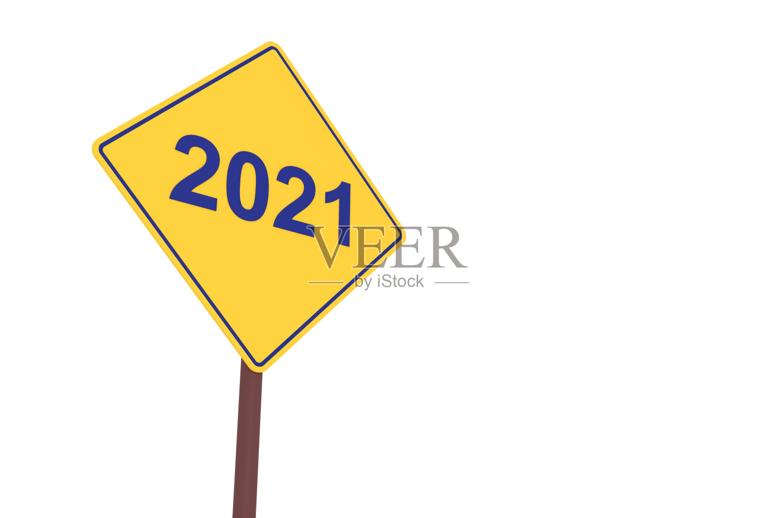 新年2021创意设计概念- 3D渲染图像照片摄影图片