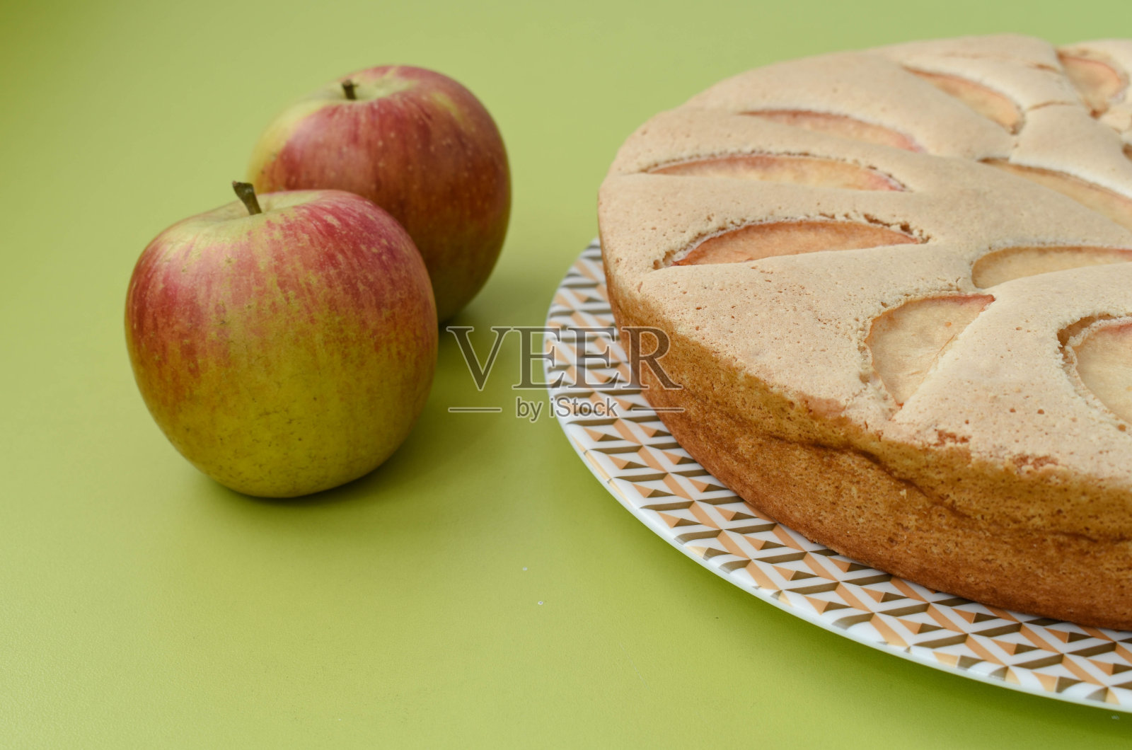 夏洛特。苹果。苹果派照片摄影图片
