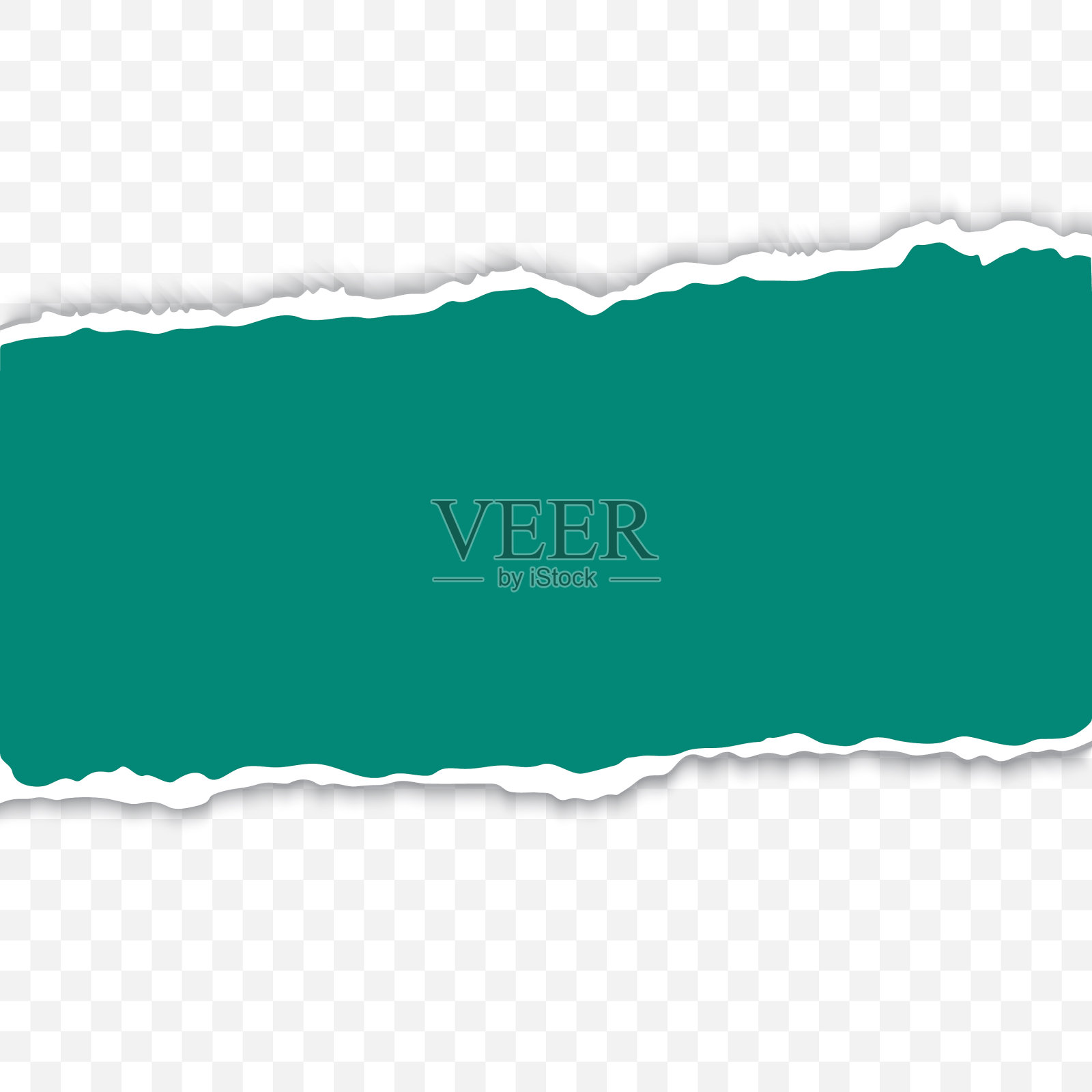 撕纸粗糙，边缘逼真插画图片素材