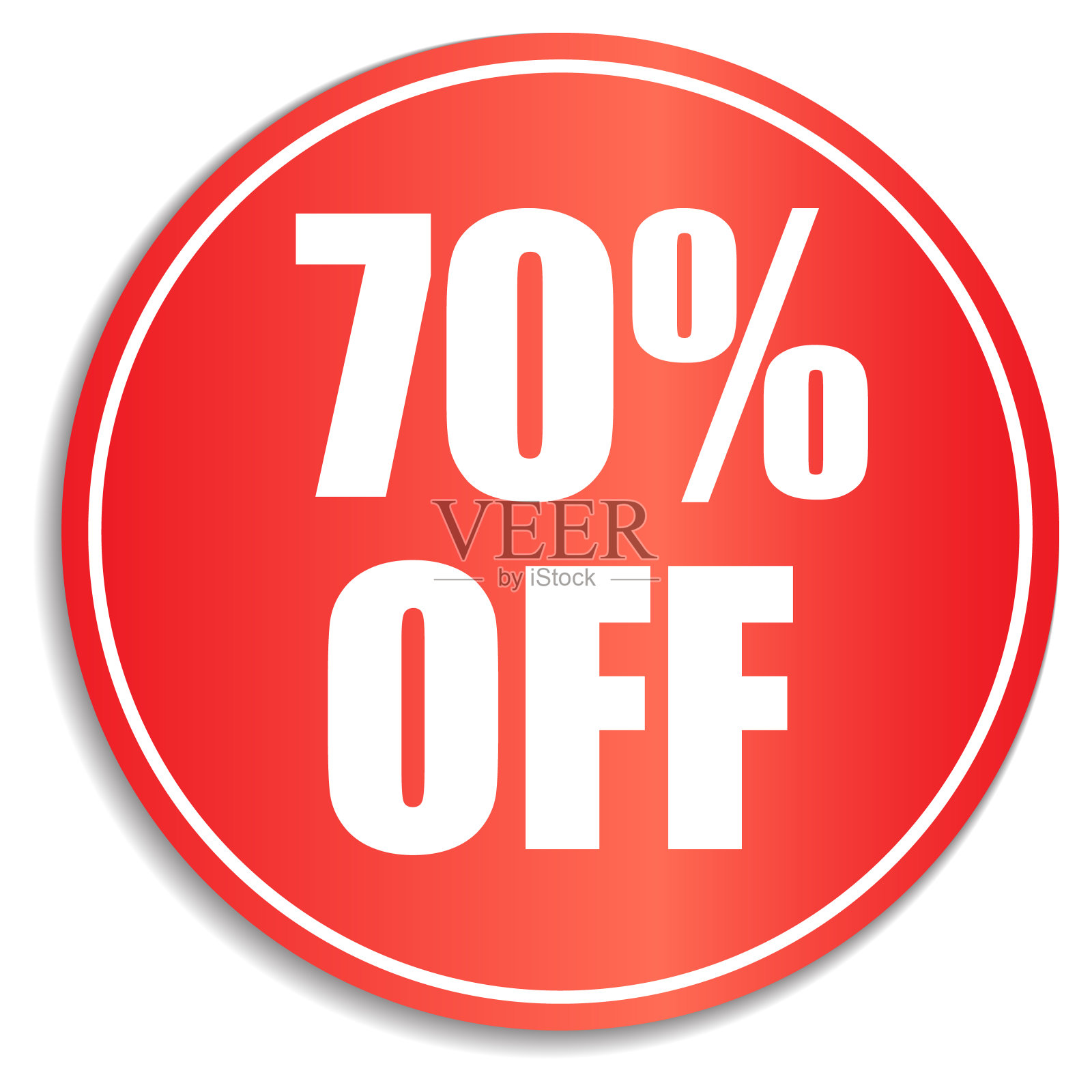 特价出售红色标签隔离设计元素图片