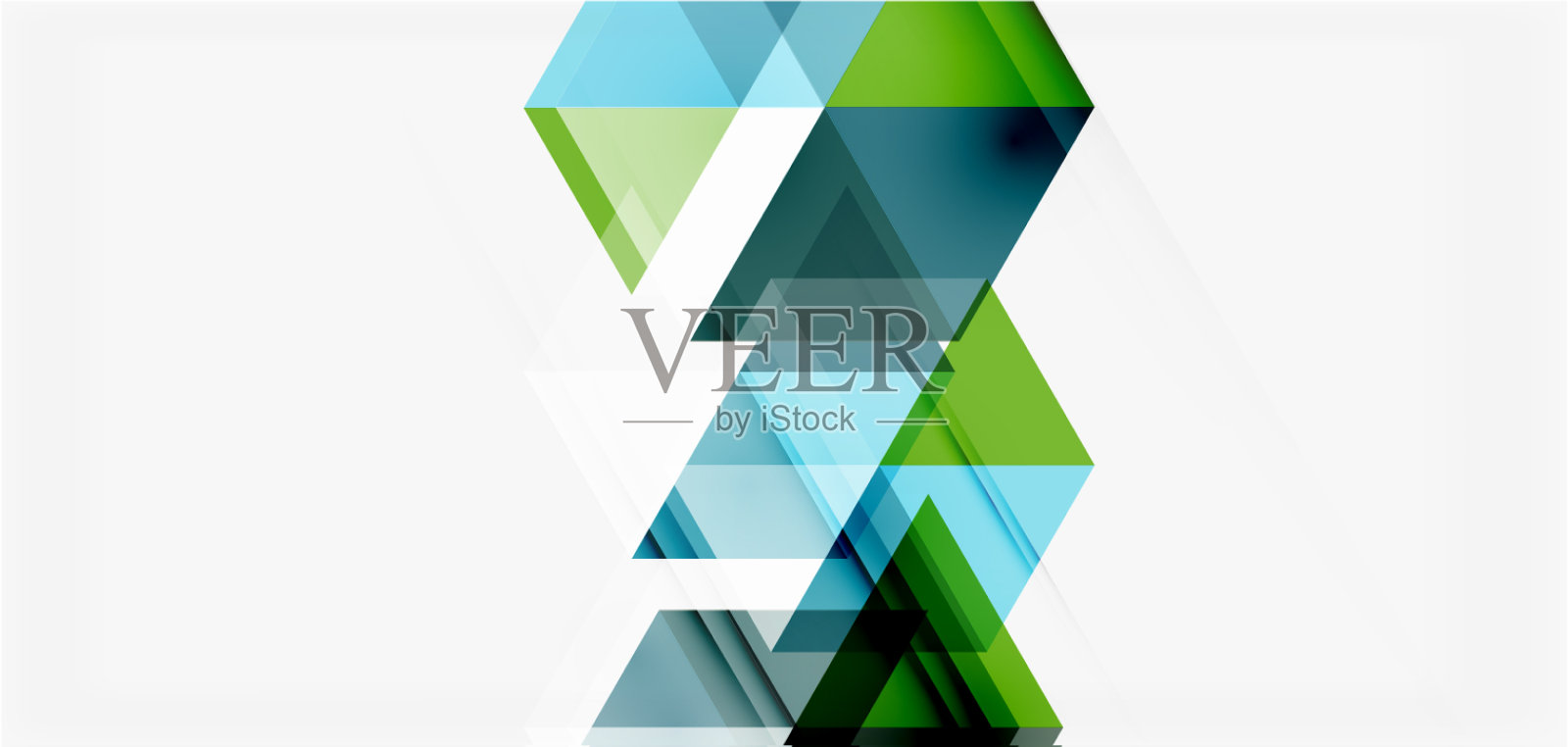 几何抽象背景马赛克三角形和插画图片素材