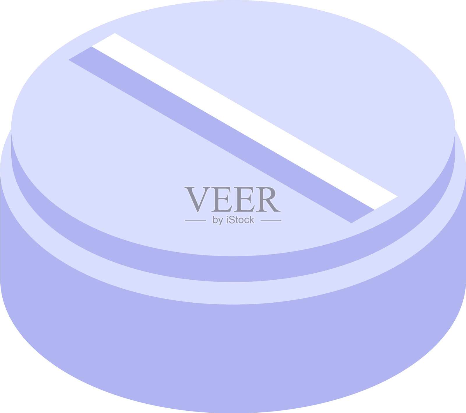 疾病丸图标等距样式插画图片素材